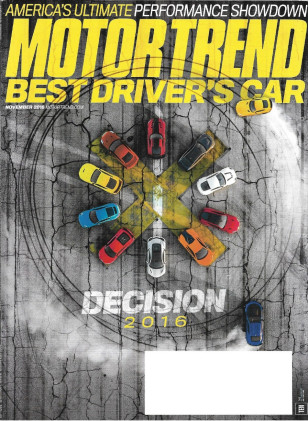 MOTOR TREND 2016 NOV - MONSTER PERFORMANCE CAR SHOOTOUT